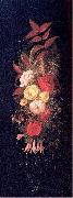 Mount, Evelina Floral Panel Spain oil painting reproduction